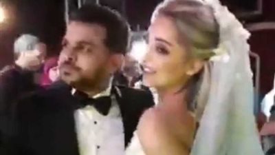 أول فيديو من زفاف محمد رشاد ومي حلمي