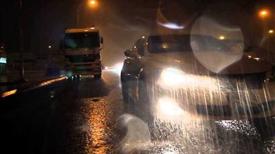 أمطار رعدية وبرق بشمال سيناء