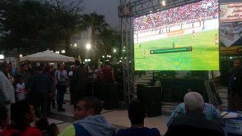 شاشات لعرض مباريات