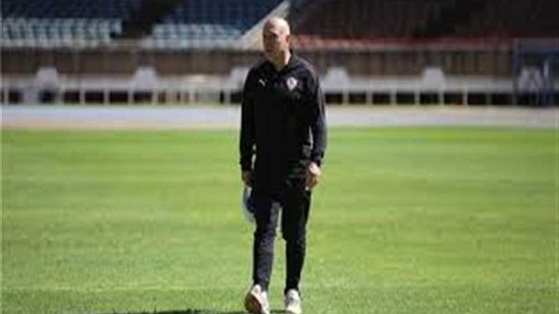 جروس يدرب لاعبي الزمالك