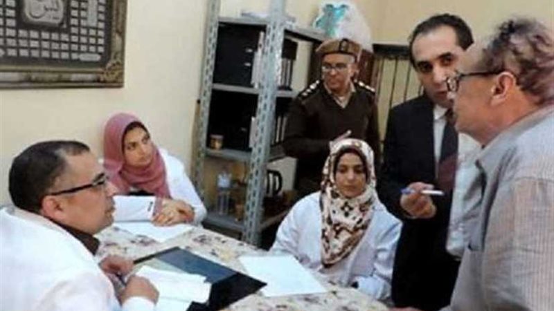 قافلة طبية بأقسام