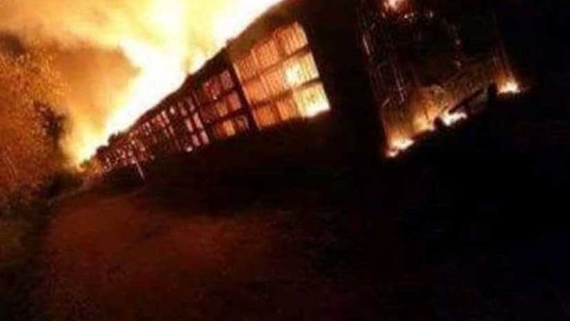 السيطرة على حريق