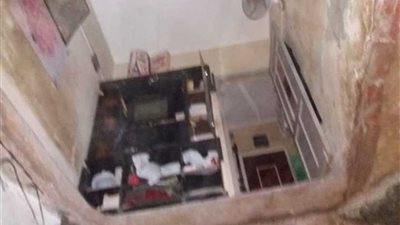 إصابة سيدة إثر انهيار سقف عقار بطلخا