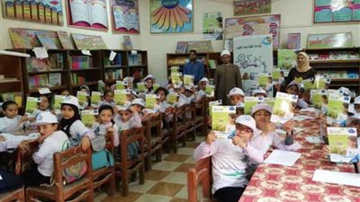 عروض فنية للحفاظ على المياه بمدارس قرية برطس