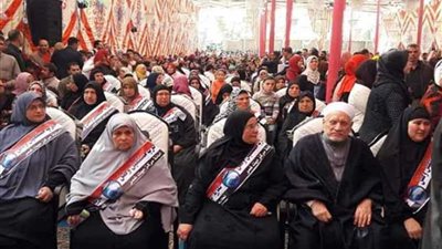 بالصور. احتفالية حاشدة لمستقبل وطن في الدقهلية