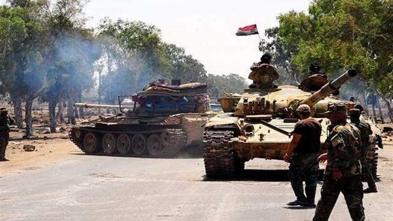 الجيش السوري يستهدف