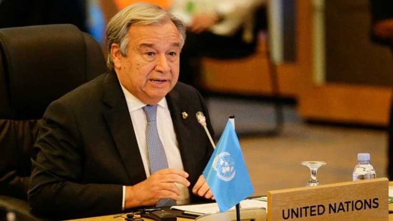 جوتيريش يعرب عن قلقه