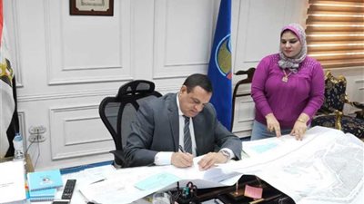 اللواء هشام آمنة يعتمد المخطط التفصيلي لعدد من قرى البحيرة