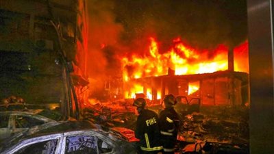 مصرع 19 شخصًا في حريق مبنى ببنجلاديش