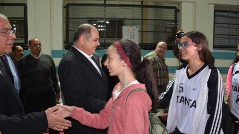 محافظ الغربية يشهد