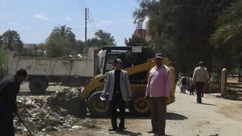 إزالة 120 طن قمامة