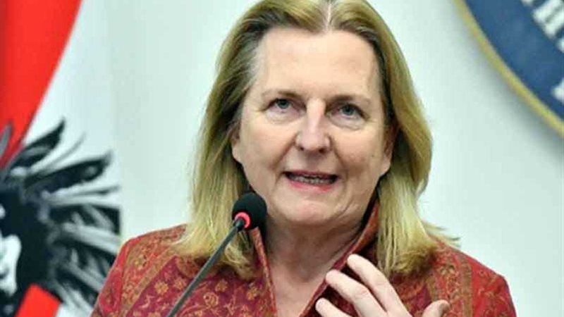 وزيرة خارجية النمسا