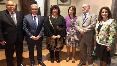 وزيرة الثقافة تشارك في مهرجان اللغة العربية في ميلانو