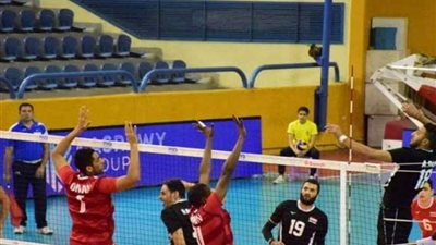 بروفة تجريبية لحفل افتتاح بطولة «الطائرة رجال» بالأهلي