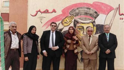 افتتاح المعرض السنوي الشامل للصحافة وختام الأنشطة المدرسية في شمال سيناء