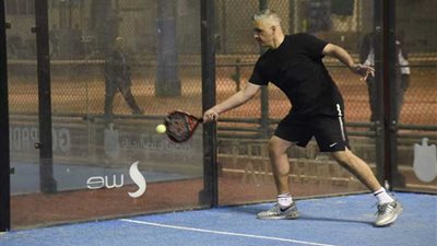 سيف زاهر يخسر نهائي بطولة الصيد للبادل تنس