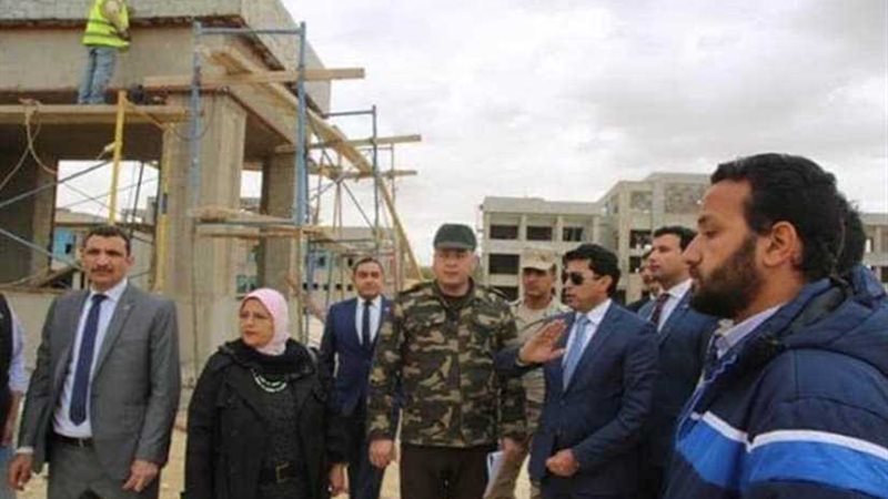 صبحي يتابع سير العمل