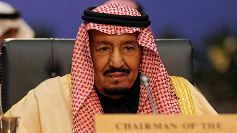 خادم الحرمين يتعهد