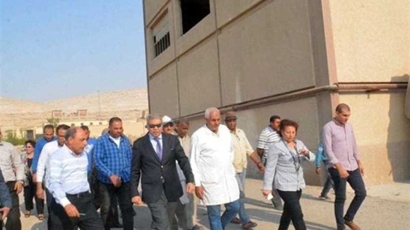 محافظ المنيا يفتتح