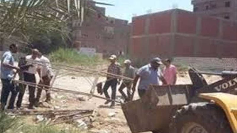 رفع الإشغالات وإزالة