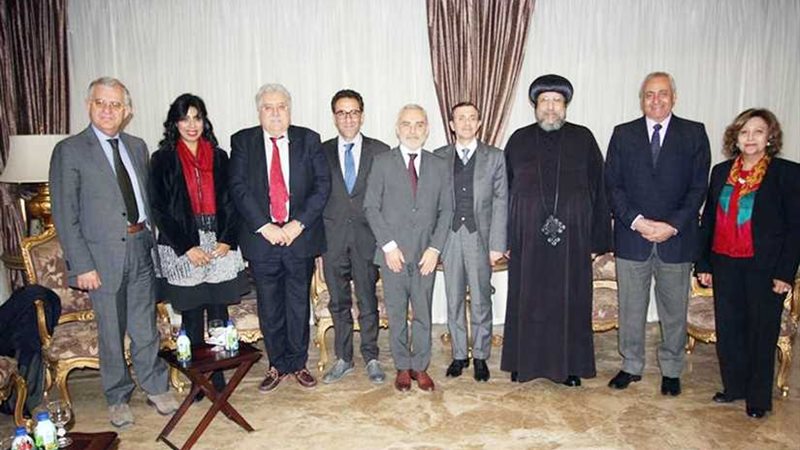 وفد من جامعة كاتانيا