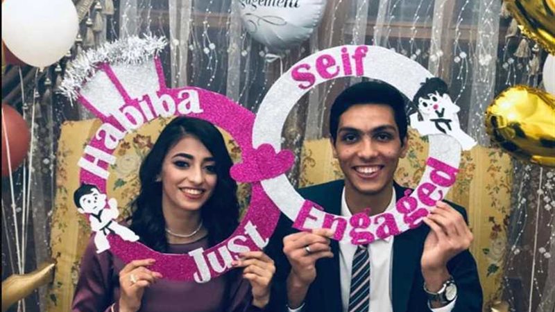 خطوبة نجمي التايكوندو