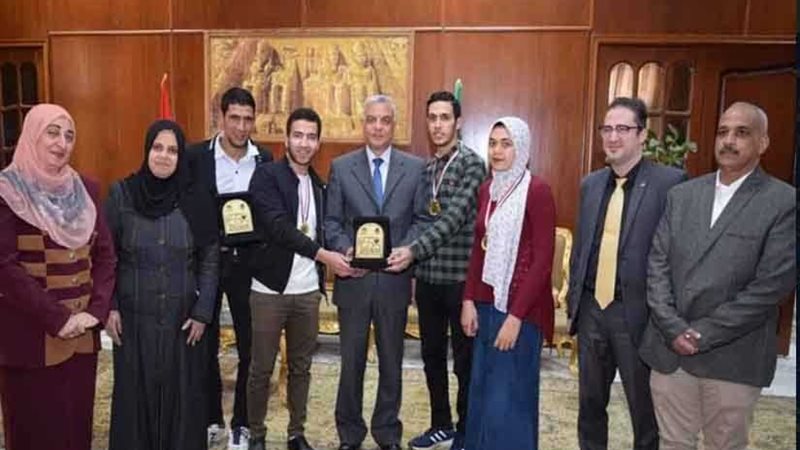 تكريم طلاب المنوفية