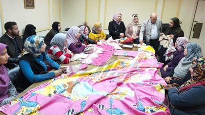 دورات تدريبية للشباب بمركز الإنتاج والتدريب المهني بالبحيرة