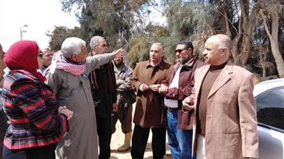 رفع كفاءة طرق وشوارع مدينة برج العرب