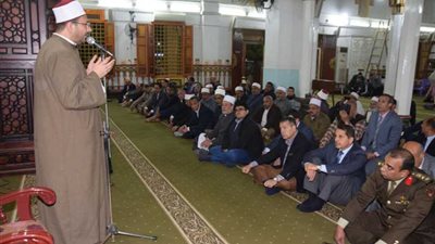 محافظ بني سويف يشهد الاحتفال بذكرى ليلة الإسراء والمعراج