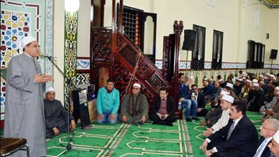 محافظ القليوبية يحتفل بذكري الإسراء والمعراج بمسجد القناطر الخيرية