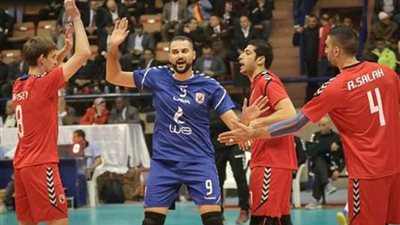 طائرة الأهلي تتفوق بسهولة علي الأهلي الليبي بثلاث أشواط فى البطولة الإفريقية