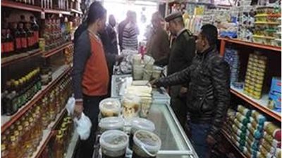 تموين المنيا يحرر 46 قضية خلال حملة مكبرة بمغاغة