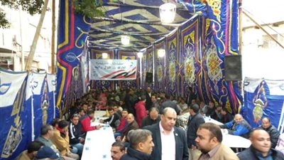 نائب الشرابية ينظم مؤتمرًا جماهيريًا لحث المواطنين على المشاركة في الاستفتاء