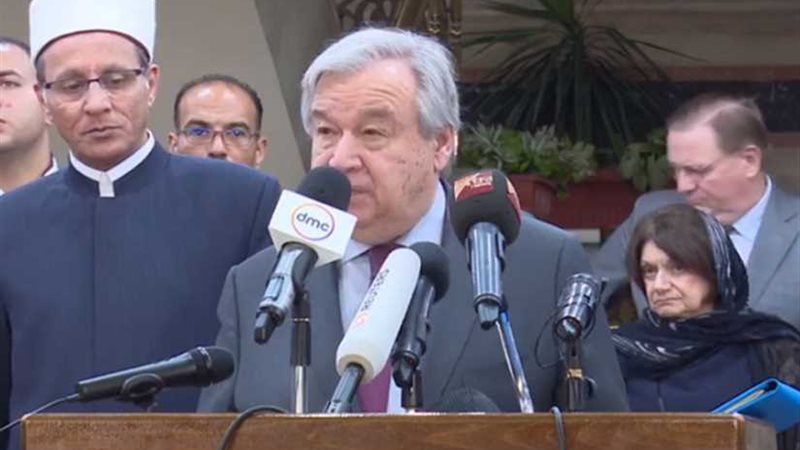 ننشر نص كلمة الأمين