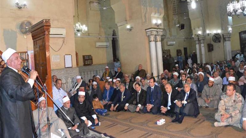 محافظ المنيا يشهد