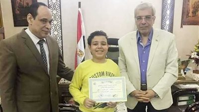 ابن شبرا الخيمة يمثل القليوبية في حفل الرئيس بتحرير سيناء