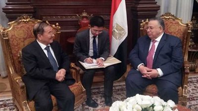 وكيل مجلس النواب يبحث مع سفير الصين بالقاهرة تعزيز العلاقات بين البلدين