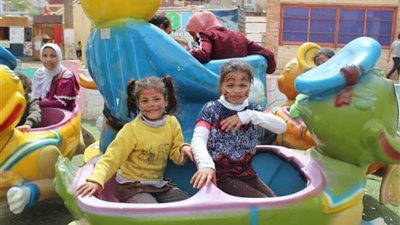 بالصور.. نادي المنيا الرياضي يرسم البسمة على وجوه الأطفال الأيتام