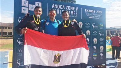 بالصور .. البعثة المصرية تتوج بالميداليات بدورة حوض النيل