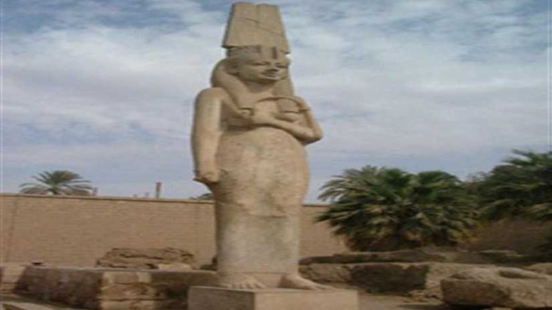 ترميم تمثال رمسيس