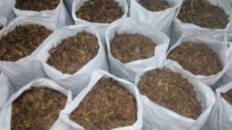 ضبط مصنع معسل مغشوش