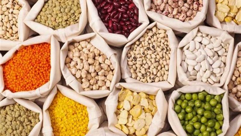 غرفة الحبوب: توفر