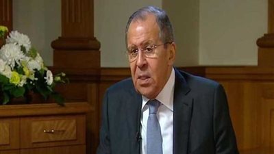 وزير الخارجية الروسي يغادر القاهرة