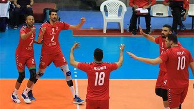 الأهلى أمام السويحلى الليبي فى نصف نهائى أفريقيا للطائرة