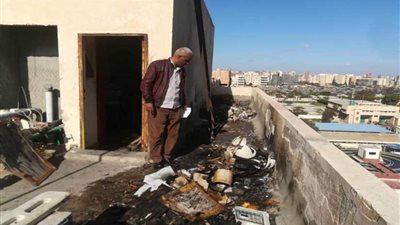 بالصور.. السيطرة على حريق محدود بمستشفى جامعة الإسكندرية