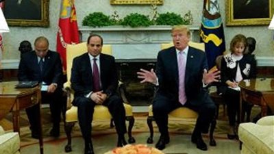 ترامب: الرئيس السيسي رئيس عظيم