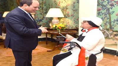 المتحدث الرئاسي: الرئيس السيسي حرص على لقاء المصرية سهام نصار المقيمة بمدينة نيويورك