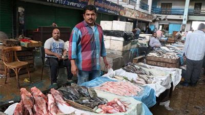 أسعار الأسماك اليوم من بورصة سوق العبور