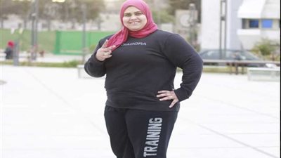 شاهد صور من حياة دبابة رفع الأثقال.. شيماء خلف